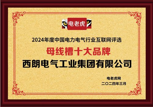 西朗電氣工業(yè)集團(tuán)榮獲“母線(xiàn)槽十大品牌”稱(chēng)號(hào)，卓越品質(zhì)鑄就行業(yè)標(biāo)桿